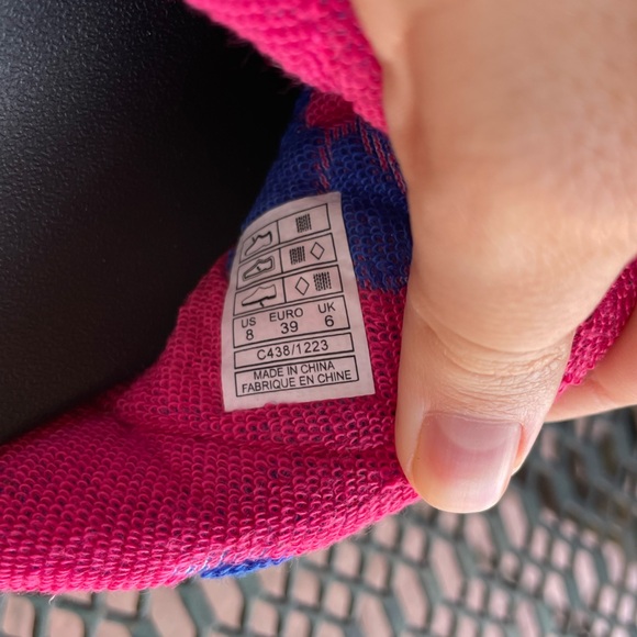 Rocket Dog | Breeze Hot Pink Slide Sandal Groovy Floral Terrycloth - Picture 8 of 8